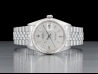 Rolex Datejust 36 Argento Linen Jubilee Heavenly Horses Dial 1601 